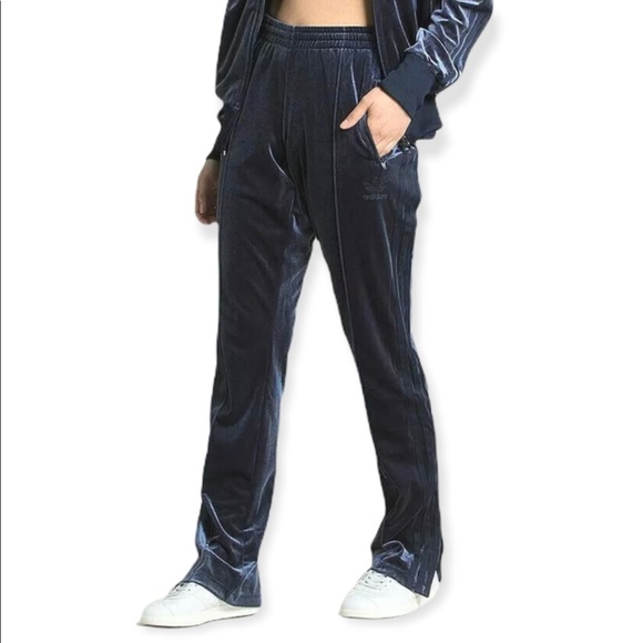 adidas Pants - ADIDAS LUXE VELVET FIREBIRD TRACK  PANTS  Size M